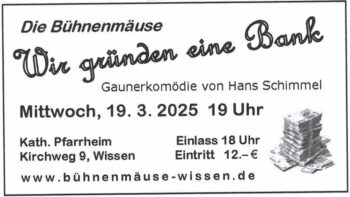 Karte für 19.03.2025